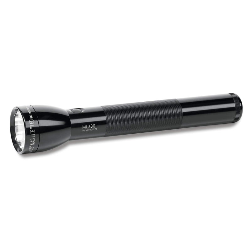 Maglite ML300L-S3016 ML300L LED 3-Cell D Flashlight, Black - Image 2